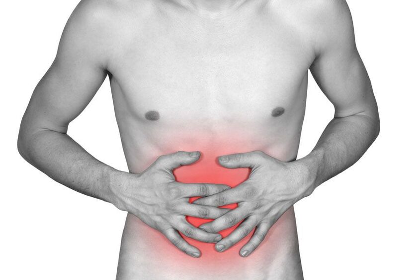 žmogaus pilvo skausmas gali būti parazitų buvimo simptomas
